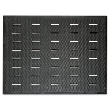 Dwellingdesigns Free Flow Comfort Utility Floor Mat, 36 x 48, Black DW1692042